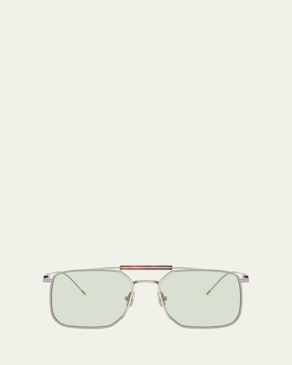 0BC2005ST Square Metal Sunglasses